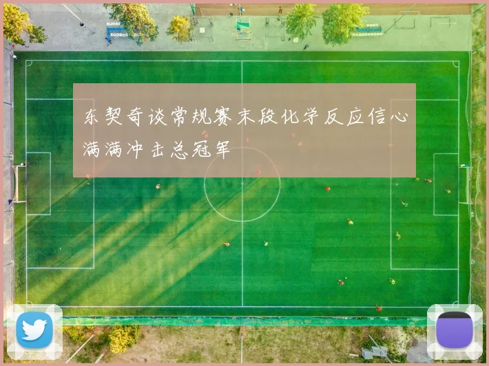 东契奇谈常规赛末段化学反应信心满满冲击总冠军